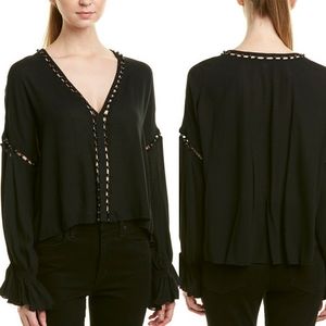 Jonathan Simkhai bell sleeve blouse